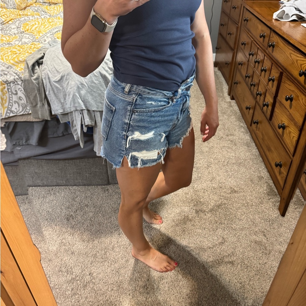 American Eagle Outfitters distressed Denim Shorts